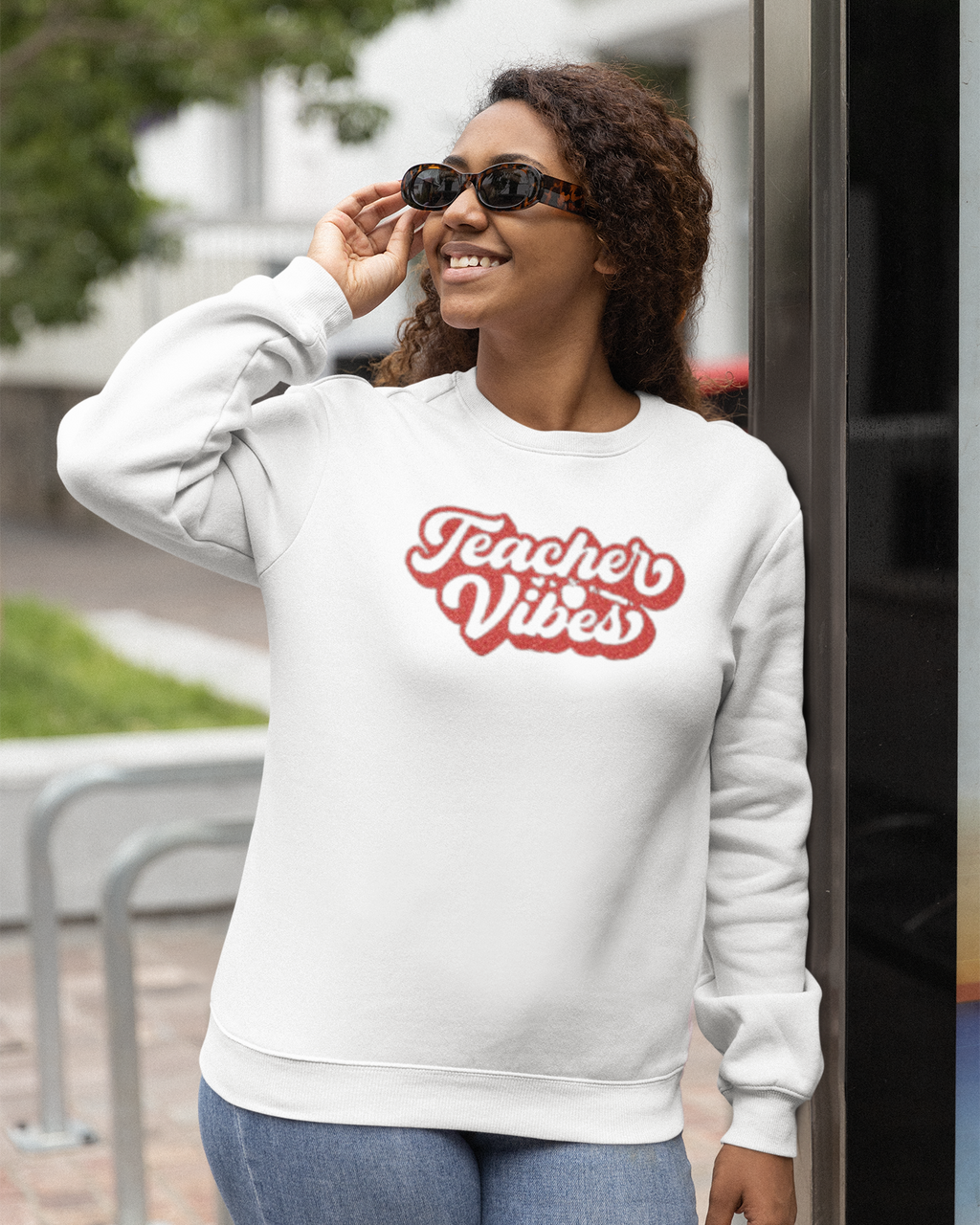 Teacher Vibes Sweatshirt