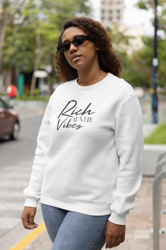 Rich Auntie Vibes Sweatshirt